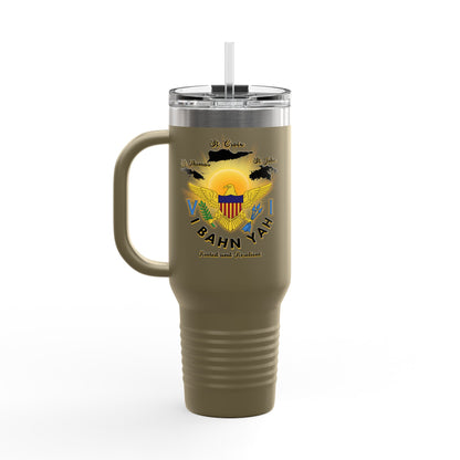 Insulated Travel Mug - “I Bahn Yah” Everyday Identity 40oz
