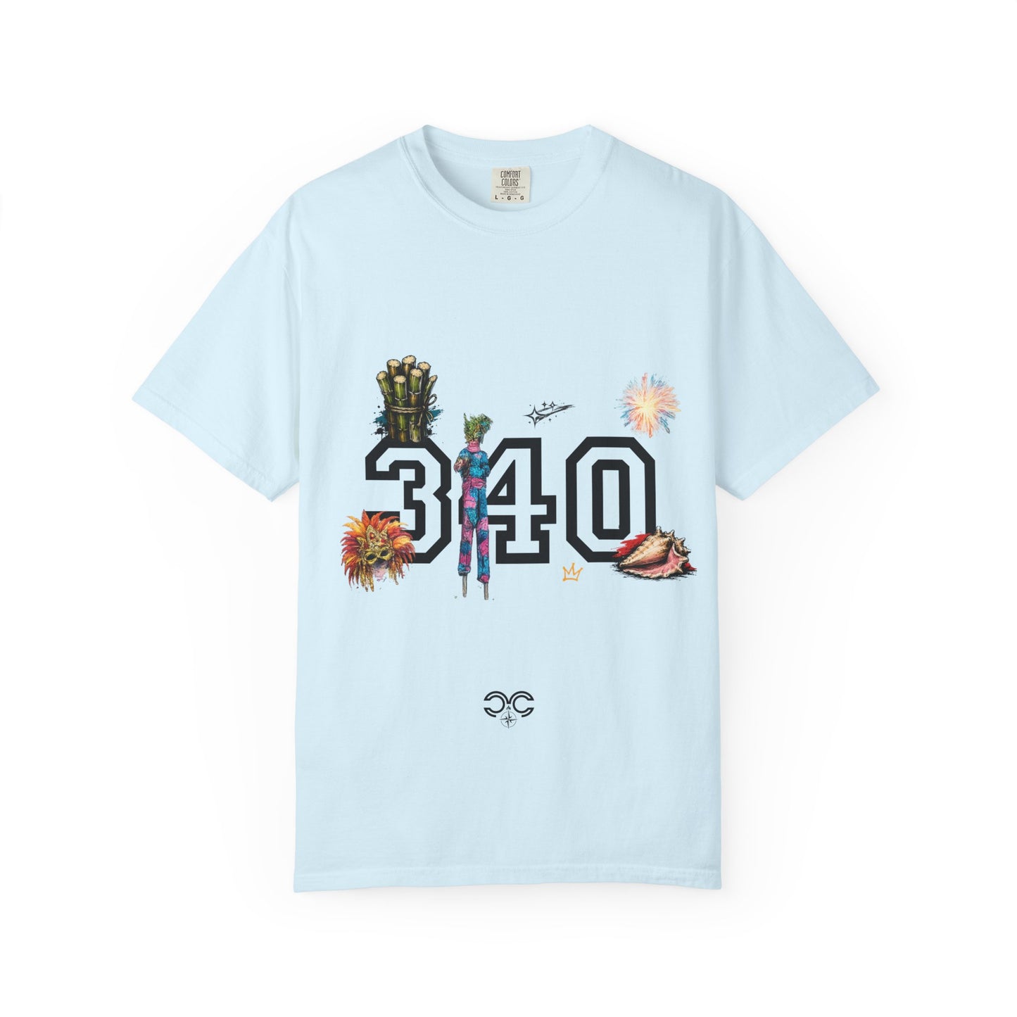 340 Cruz Graphic T-Shirt — Santa Cruz Coastal Surf & Skate Style