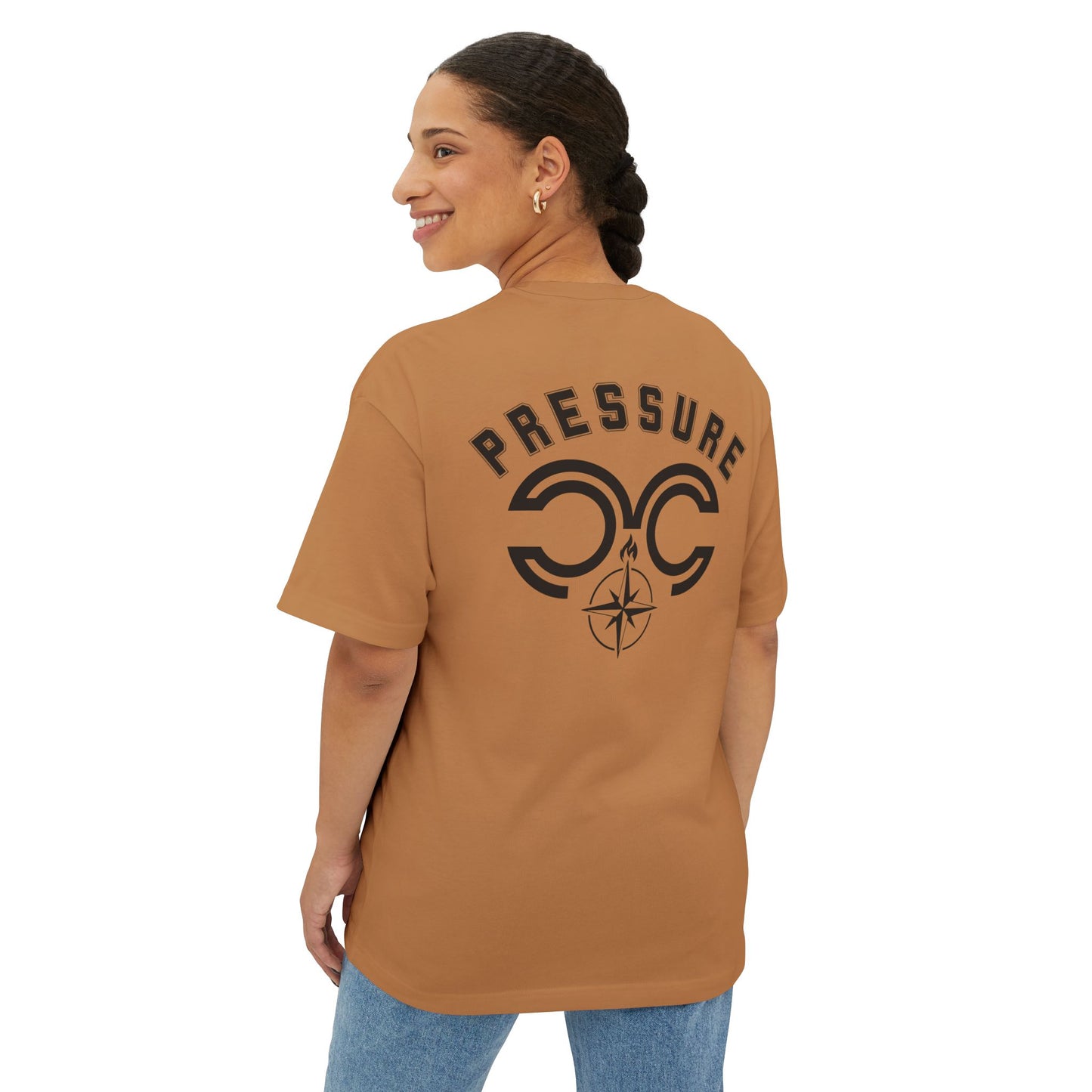 Oversized Boxy Tee - Pressure Applied Graphic