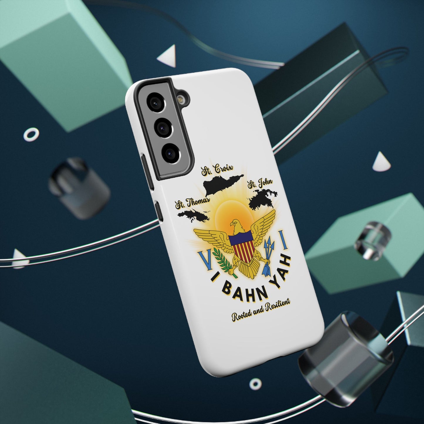 Phone Case - I Bahn Yah Virgin Islands Roots Pride Impact-Resistant Case
