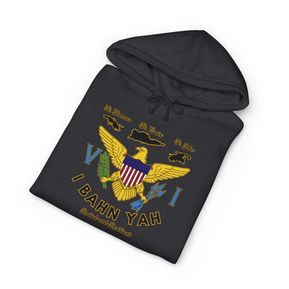 I Bahn Yah Hoodie - Caribbean Backyard Vibes Heavyweight Sweatshirt