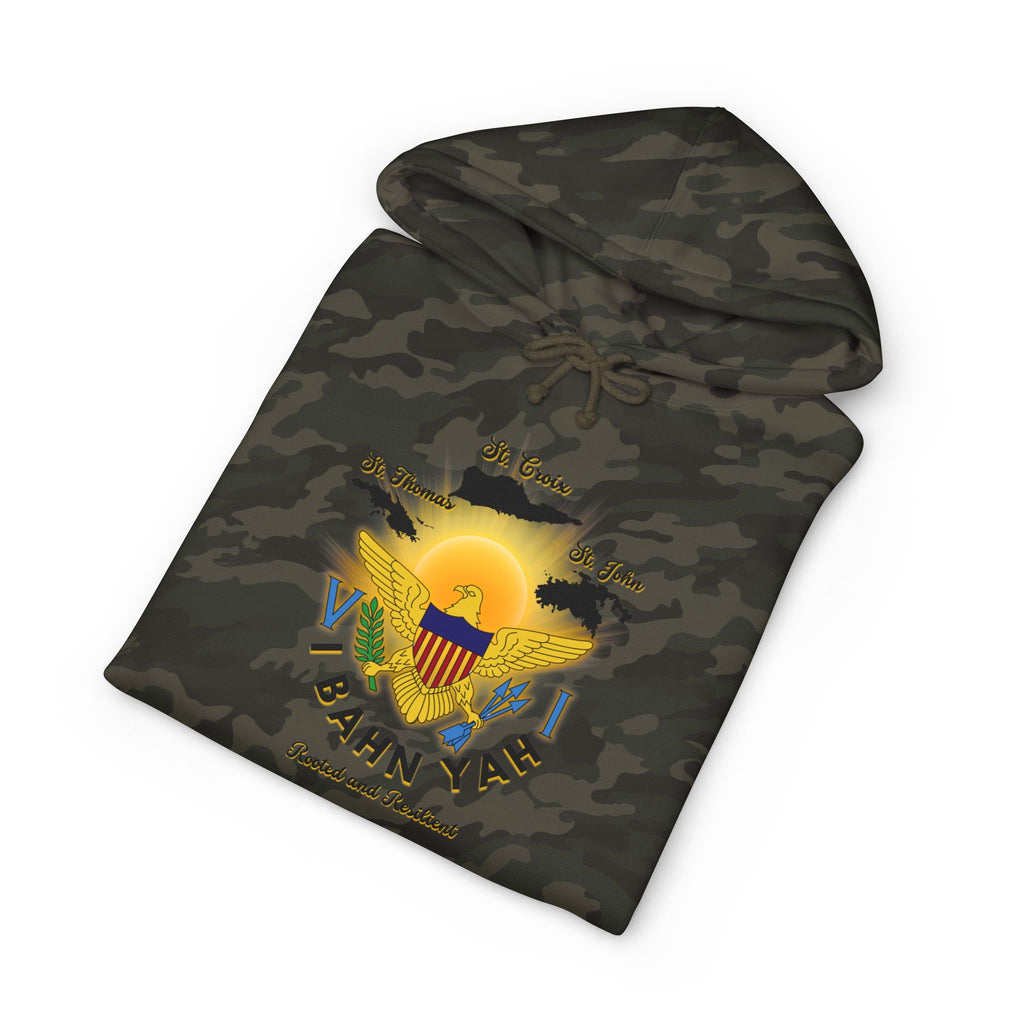I Bahn Yah Hoodie - Caribbean‑American Backyard Vibes Heavyweight Sweatshirt