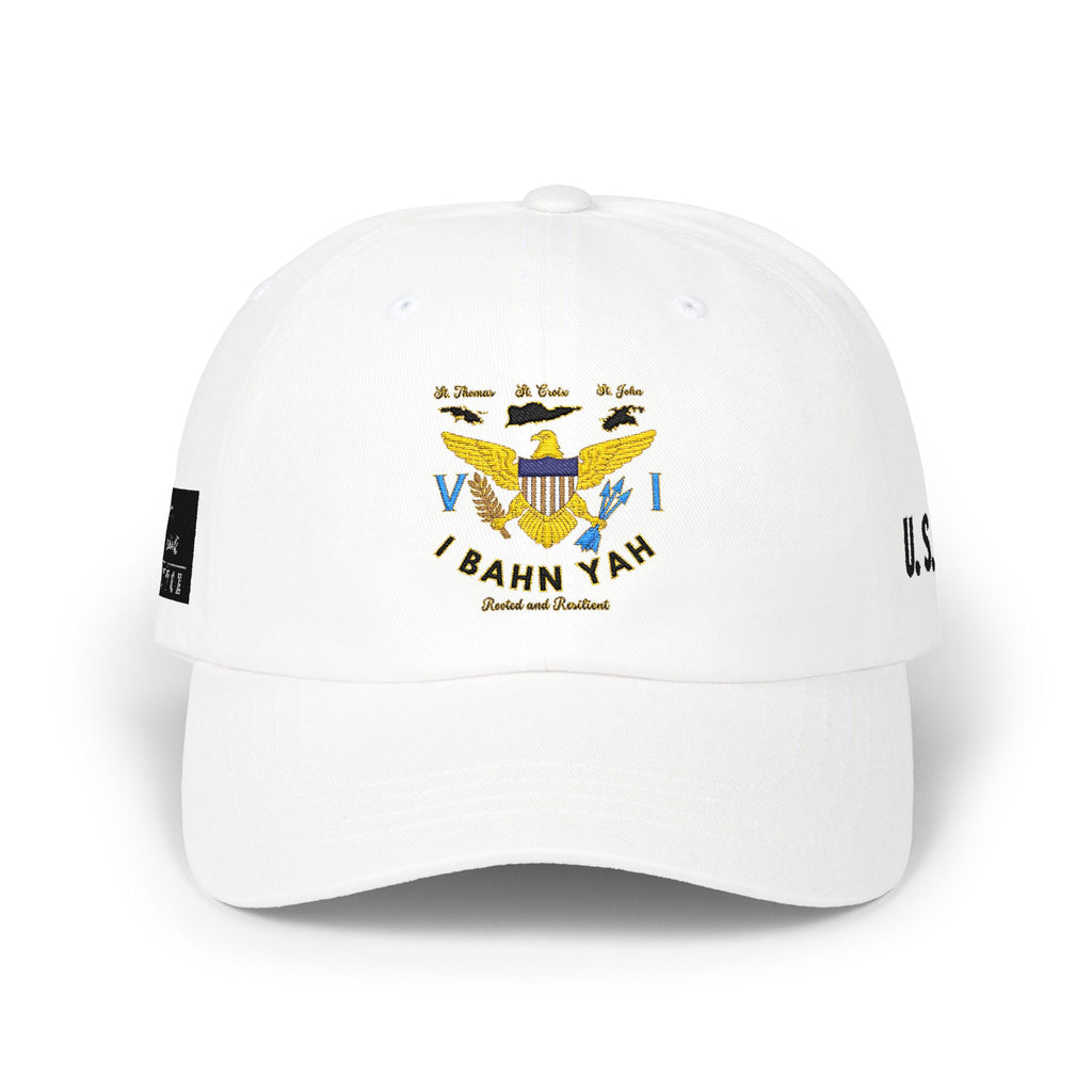 I Bahn Yah Classic Dad Cap — Minimalist Rooted & Resilient Embroidered Hat