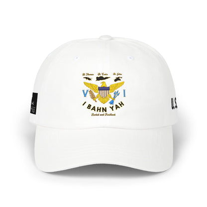 I Bahn Yah Classic Dad Cap — Minimalist Rooted & Resilient Embroidered Hat