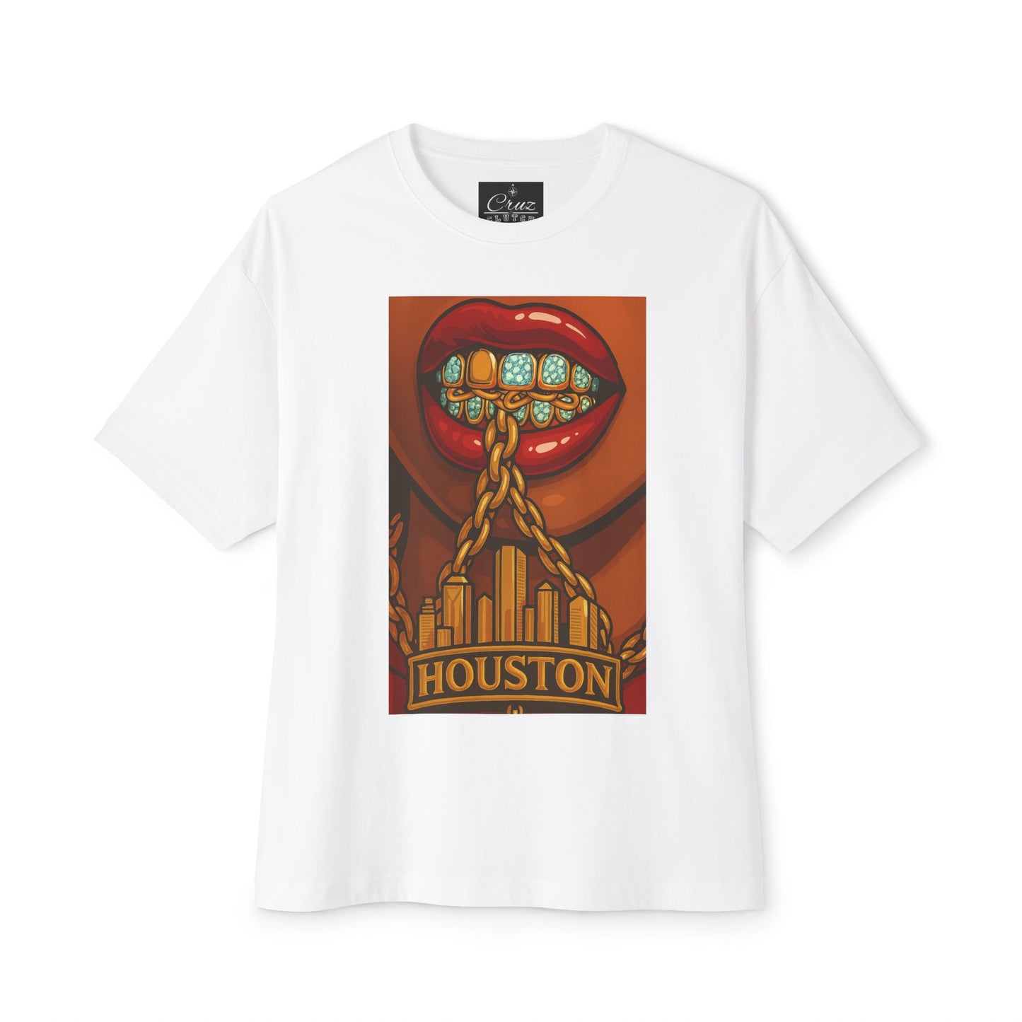 Oversized Boxy Tee - Pressure Applied Graphic