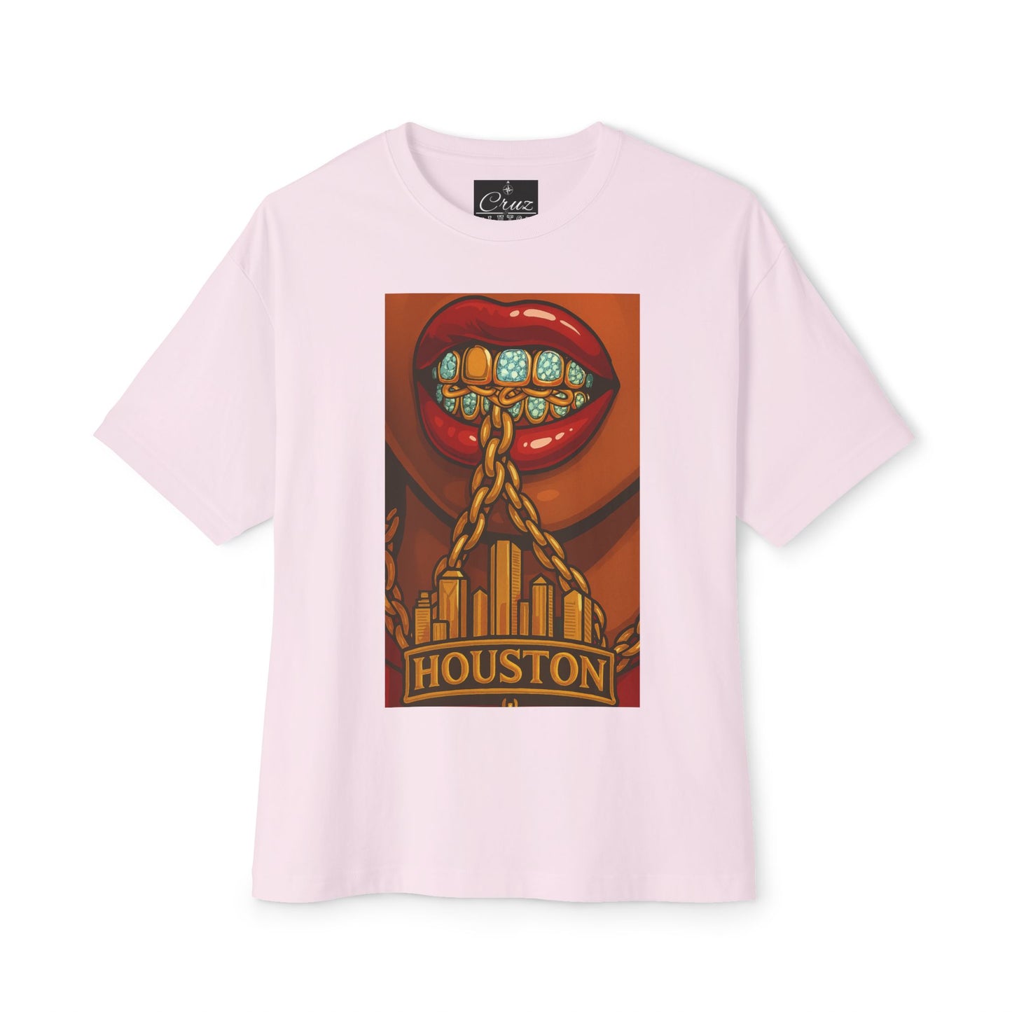Oversized Boxy Tee - Pressure Applied Graphic