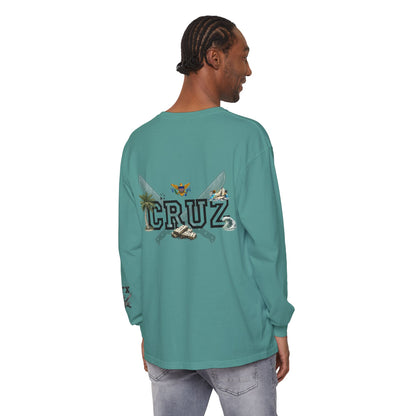 Cruz 340 Long Sleeve Tee — Island Vibes Graphic Shirt