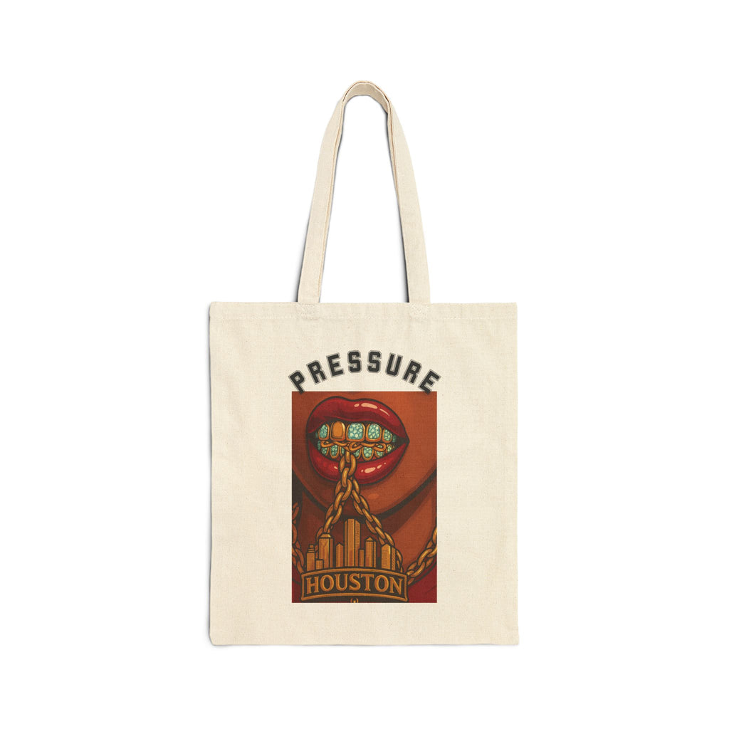 Stylish Cotton Canvas Tote Bag - Perfect for Everyday, Shopping, Travel, and Gifts for Houston Lovers