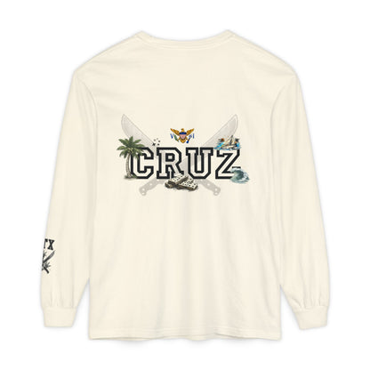 Cruz 340 Long Sleeve Tee — Island Vibes Graphic Shirt