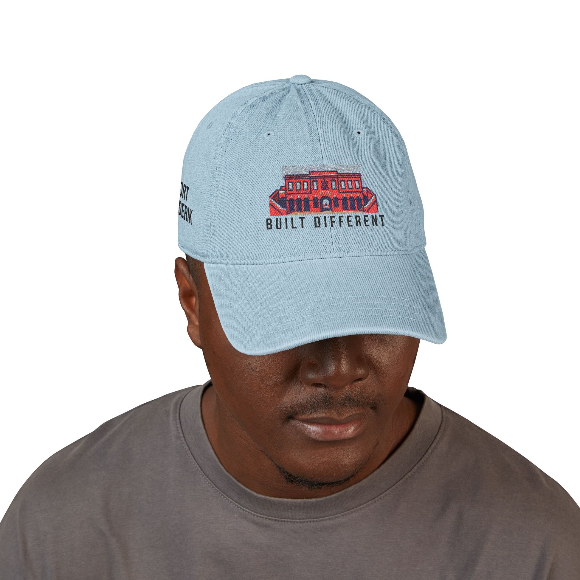 "Built Different" Denim Hat