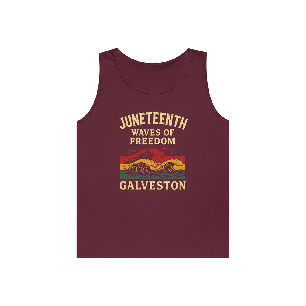 Tank Top Waves of Freedom Juneteenth Design