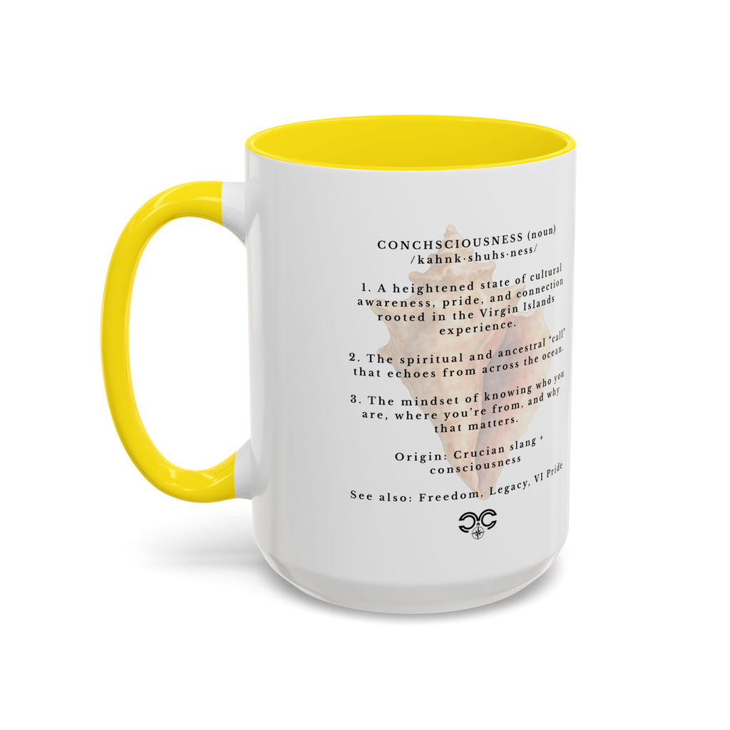 Mug - Conchsciousness Virgin Islands Pride Coffee Cup