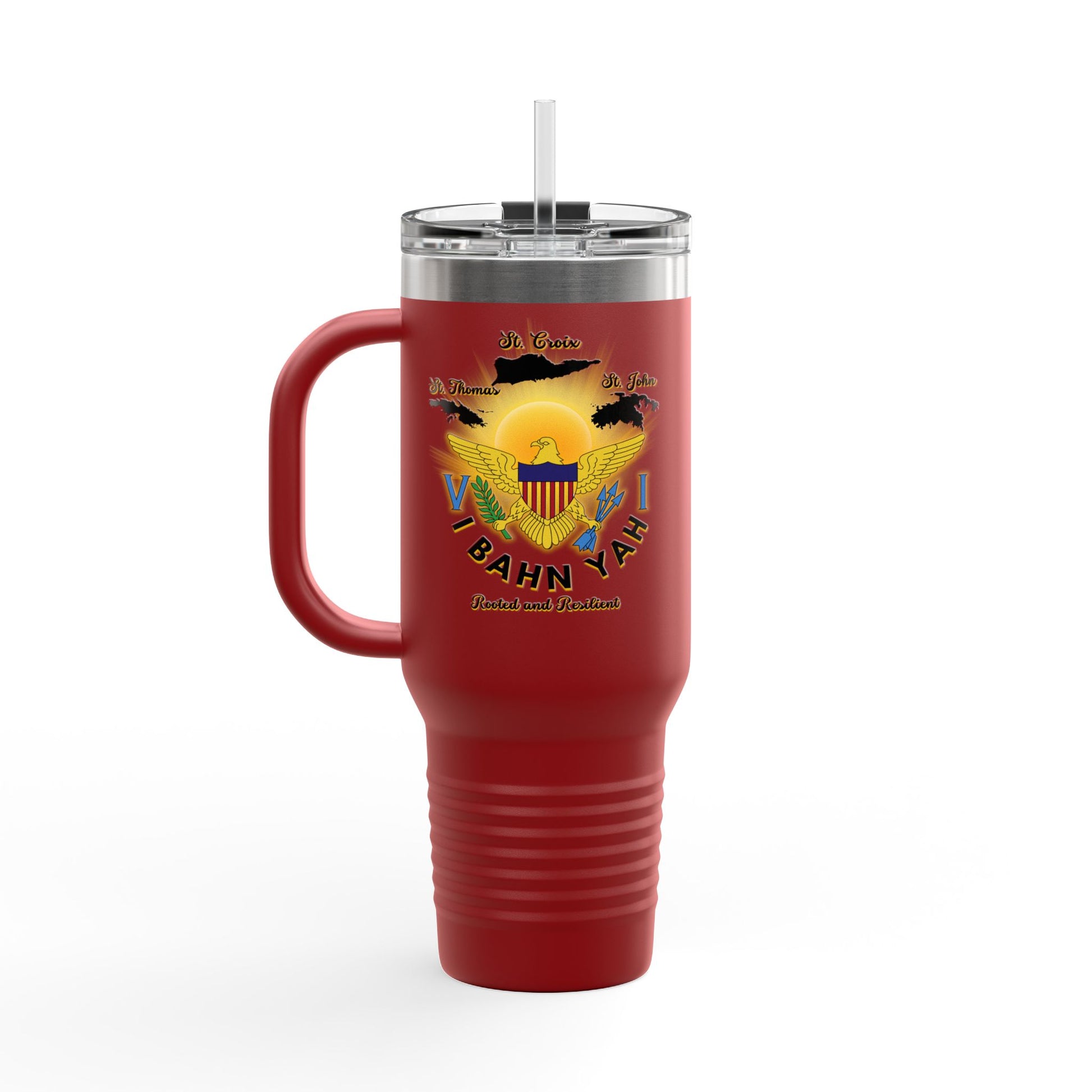 Insulated Travel Mug - “I Bahn Yah” Everyday Identity 40oz