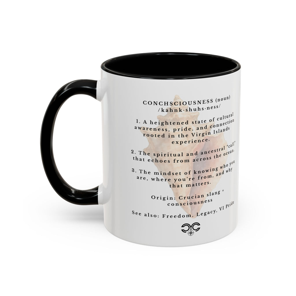 Mug - Conchsciousness Virgin Islands Pride Coffee Cup