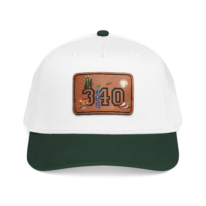 Hams Bluff 340 Leather Patch Baseball Cap