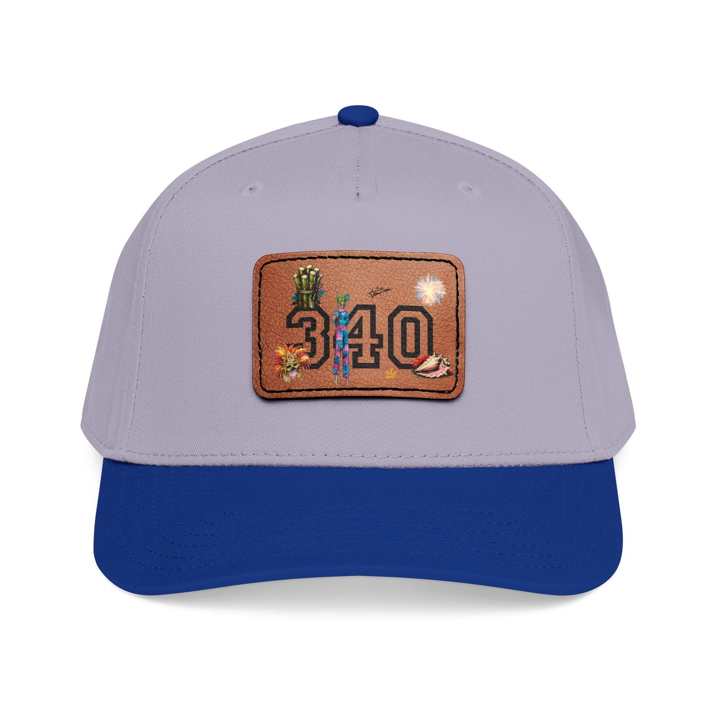 Hams Bluff 340 Leather Patch Baseball Cap
