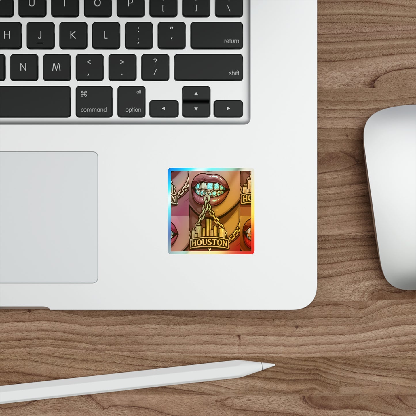 Sticker Set - Apply Pressure Holographic Die-cut Stickers