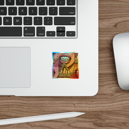 Sticker Set - Apply Pressure Holographic Die-cut Stickers
