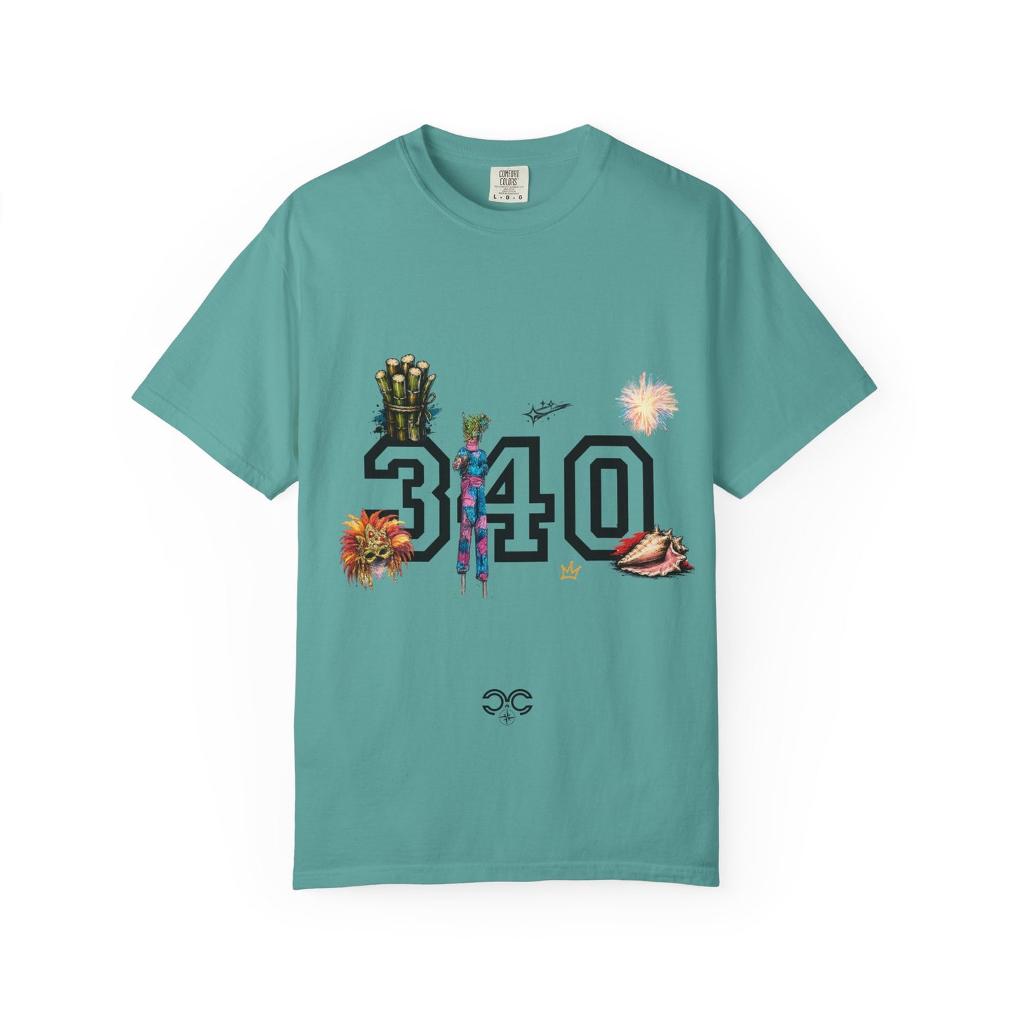 340 Cruz Graphic T-Shirt — Santa Cruz Coastal Surf & Skate Style