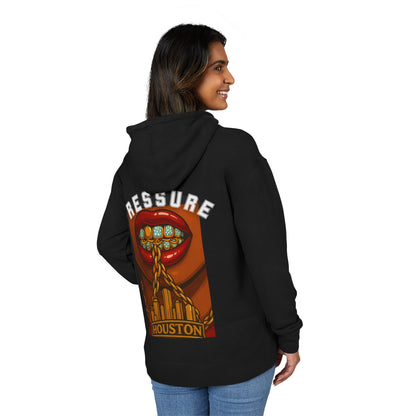 French Terry Hoodie -Apply Pressure Graphic