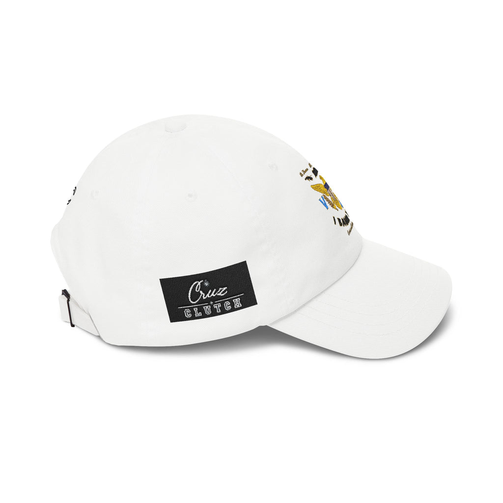 I Bahn Yah Classic Dad Cap — Minimalist Rooted & Resilient Embroidered Hat