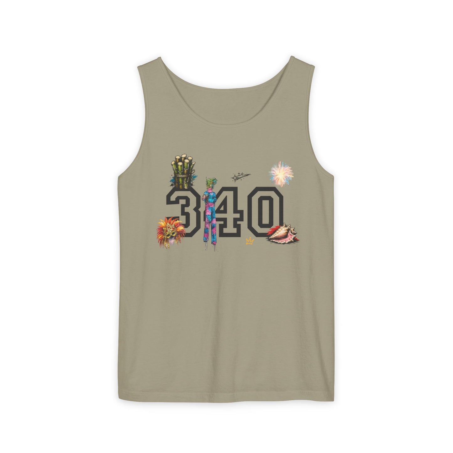 St. Croix Islands Tank Top — "The islands don't leave you"