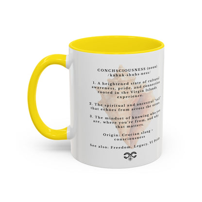 Mug - Conchsciousness Virgin Islands Pride Coffee Cup