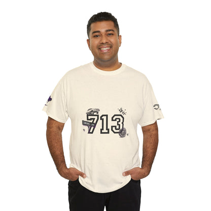 713 Clutch Graphic Tee — Houston Pride Sports Number Shirt
