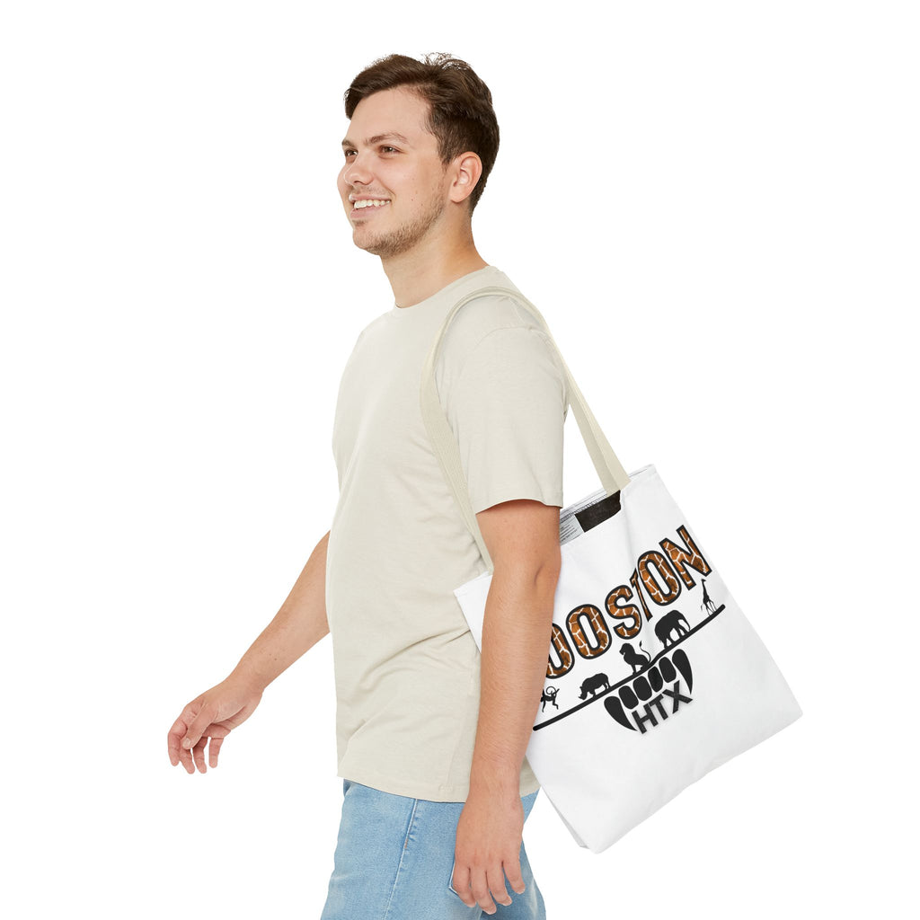 ZOOston HTX Giraffe Edition Tote Bag - Stylish, Eco-Friendly Animal Lover's Accessory, Perfect for Shopping, Beach Days, and Gifts