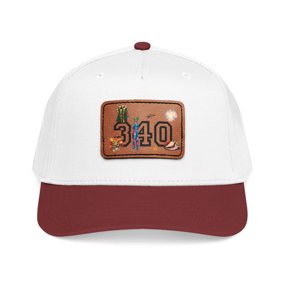 Hams Bluff 340 Leather Patch Baseball Cap
