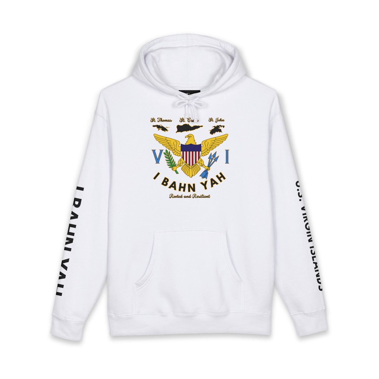 I Bahn Yah Hoodie - Caribbean Backyard Vibes Heavyweight Sweatshirt