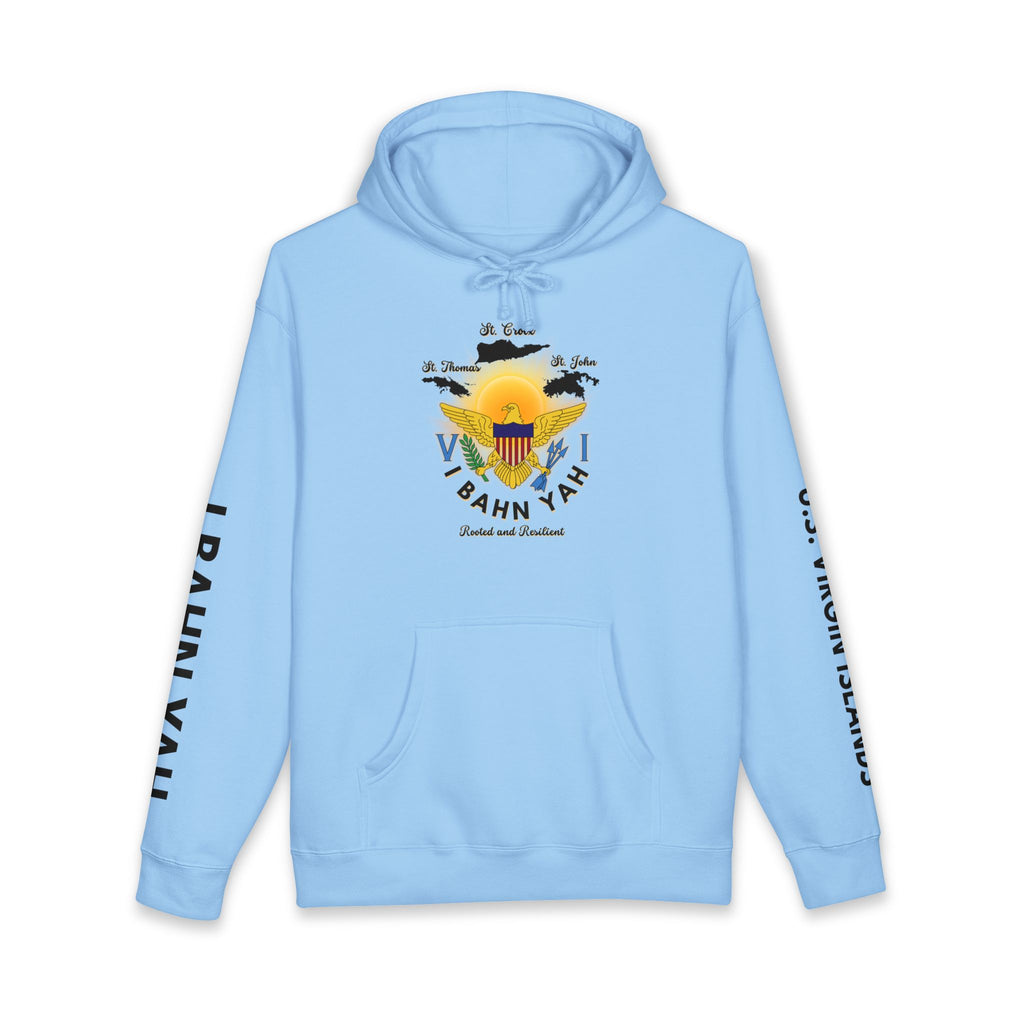 I Bahn Yah Hoodie - Caribbean‑American Backyard Vibes Heavyweight Sweatshirt
