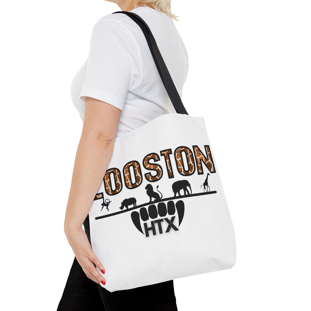 ZOOston HTX Giraffe Edition Tote Bag - Stylish, Eco-Friendly Animal Lover's Accessory, Perfect for Shopping, Beach Days, and Gifts