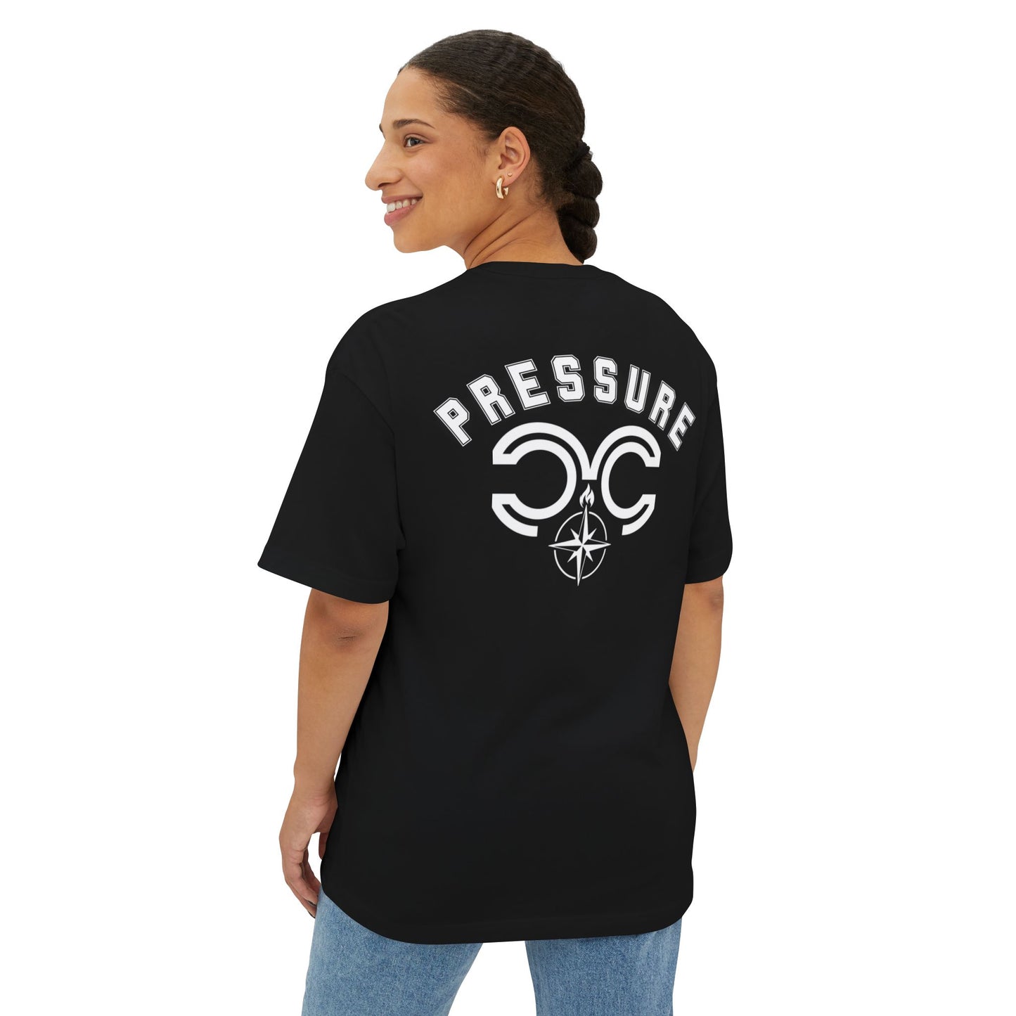 Oversized Boxy Tee - Pressure Applied Graphic