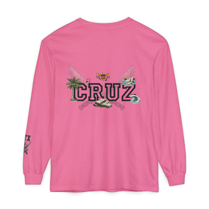 Cruz 340 Long Sleeve Tee — Island Vibes Graphic Shirt