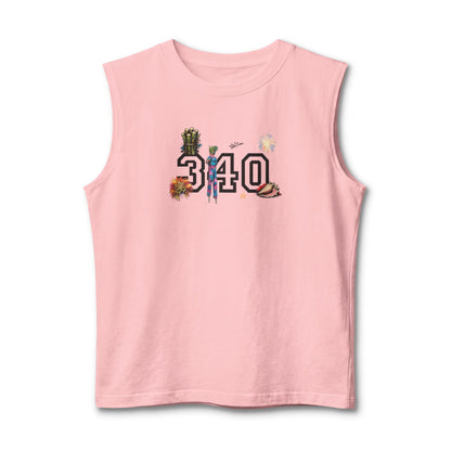 St. Croix Islands Muscle Tank — "340"