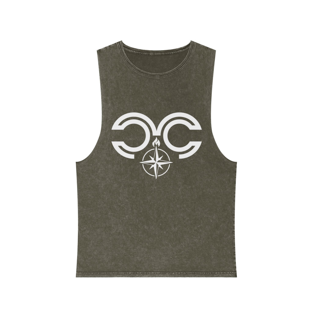 Stonewash Tank Top OG Monogram Hustle Heritage Tank