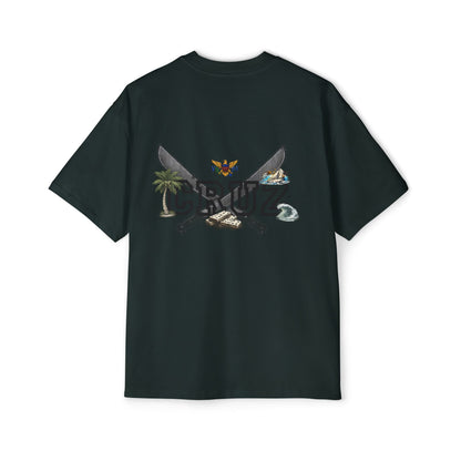 Cruz 340 Graphic Tee — Beach Vibes Men’s Oversized T-Shirt
