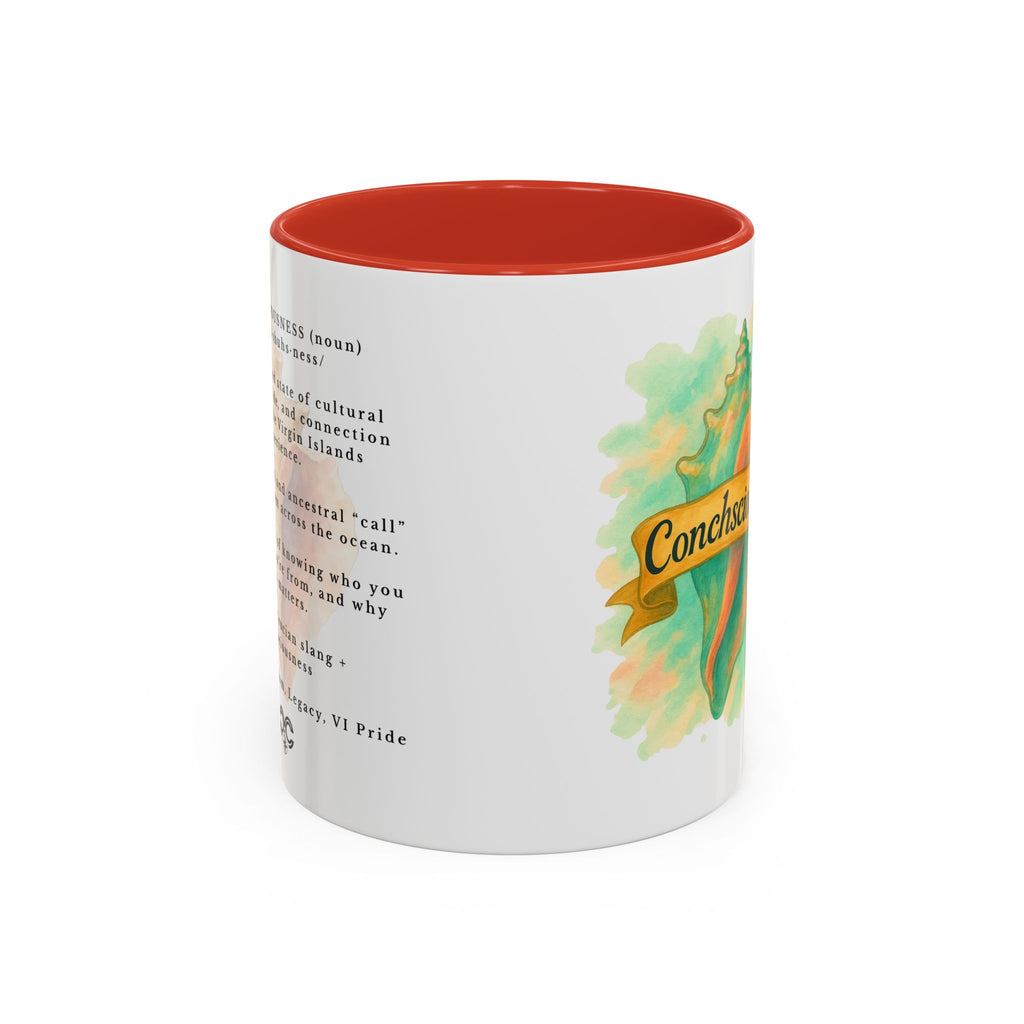 Mug - Conchsciousness Virgin Islands Pride Coffee Cup