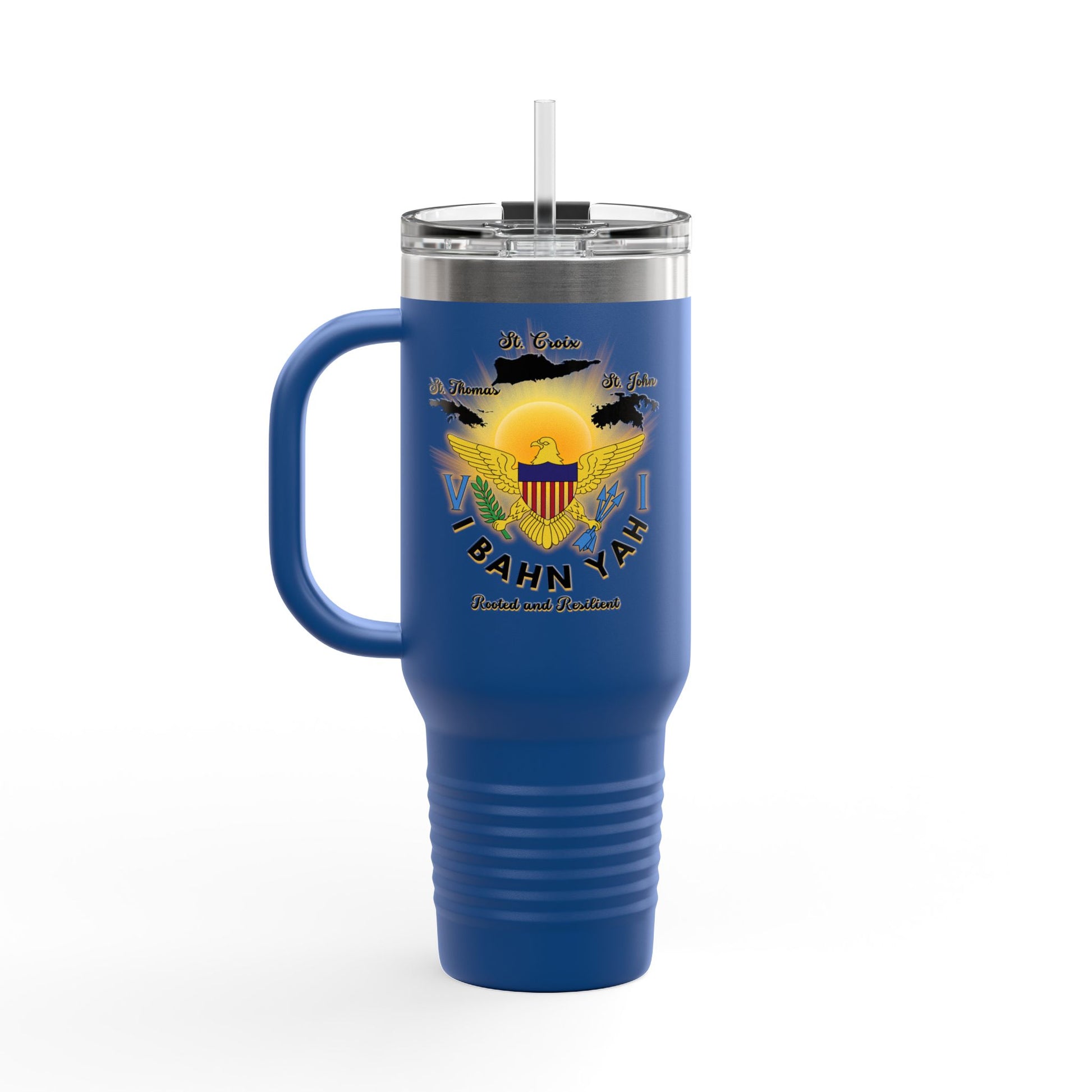 Insulated Travel Mug - “I Bahn Yah” Everyday Identity 40oz