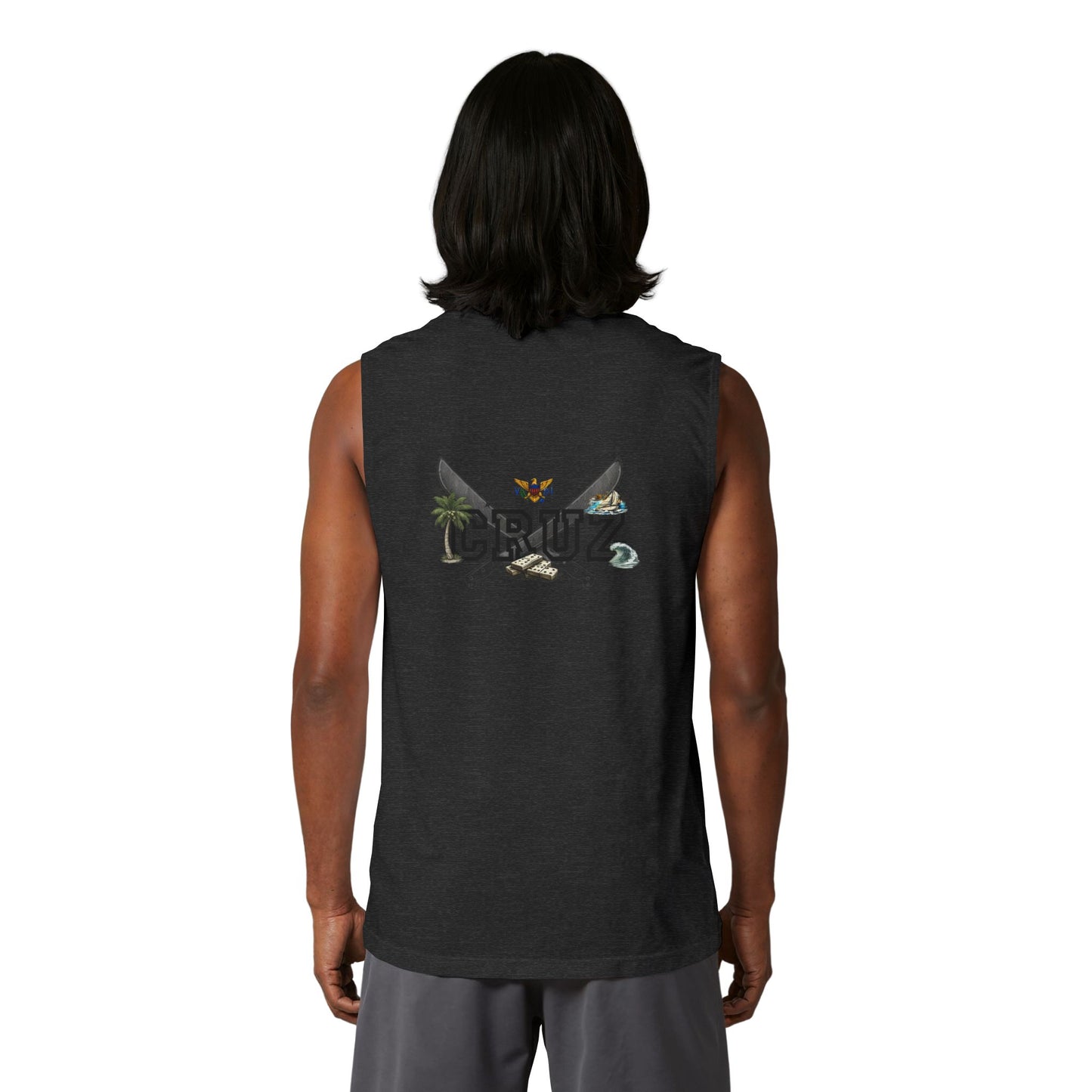 St. Croix Islands Muscle Tank — "340"