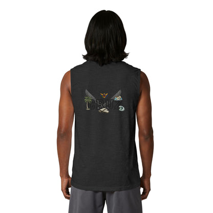 St. Croix Islands Muscle Tank — "340"
