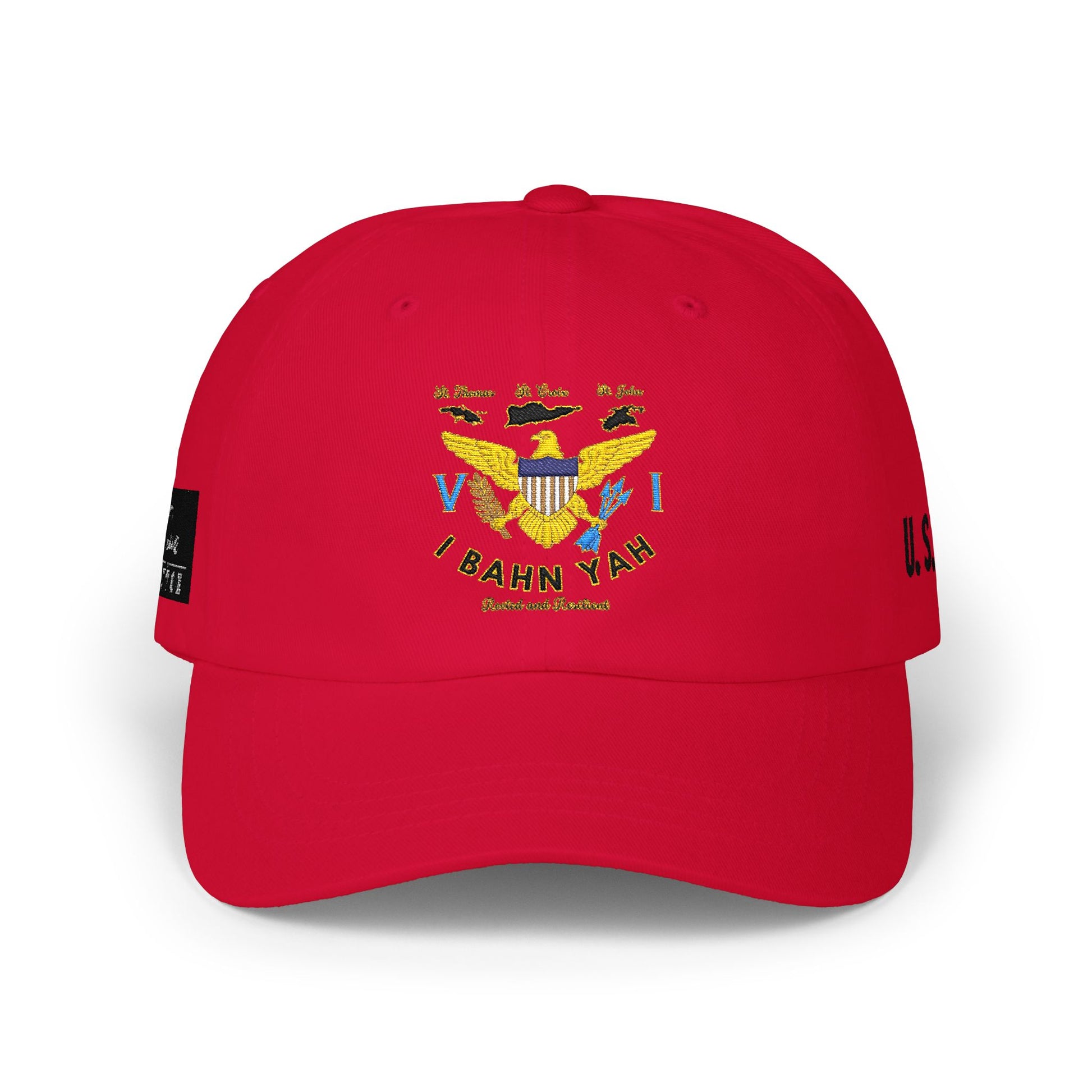 I Bahn Yah Classic Dad Cap — Minimalist Rooted & Resilient Embroidered Hat