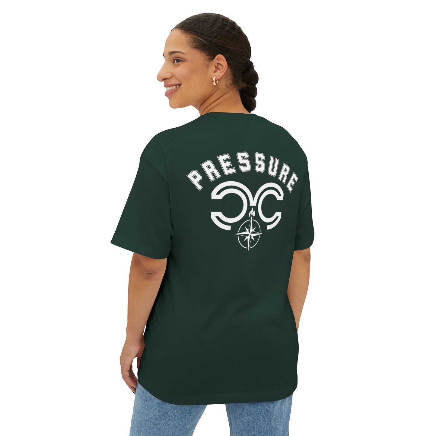 Oversized Boxy Tee - Pressure Applied Graphic