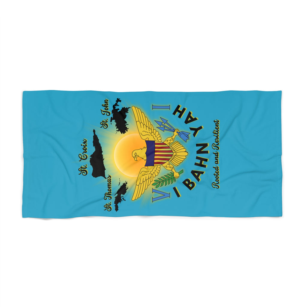 "I Bahn Yah" Beach Towel