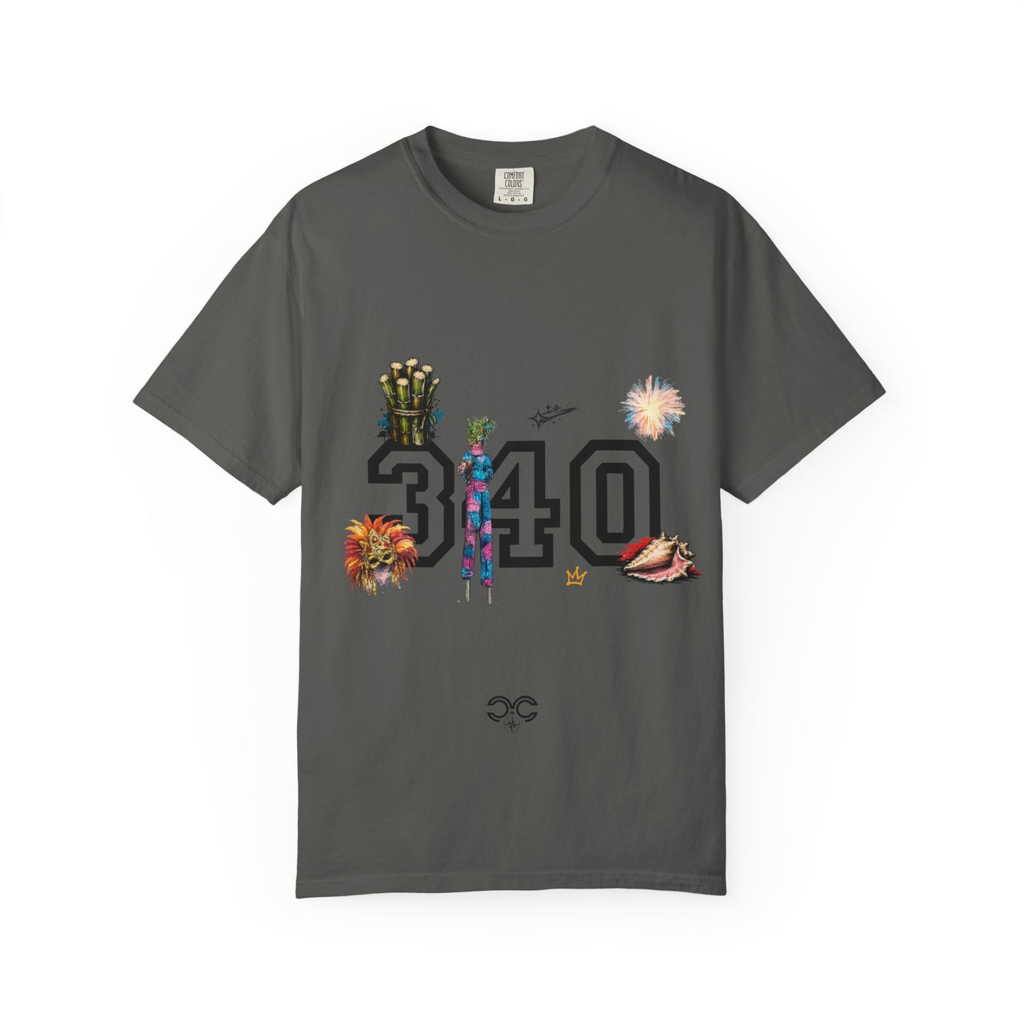 340 Cruz Graphic T-Shirt — Santa Cruz Coastal Surf & Skate Style