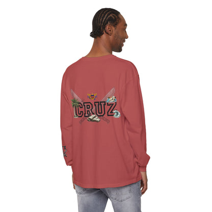 Cruz 340 Long Sleeve Tee — Island Vibes Graphic Shirt