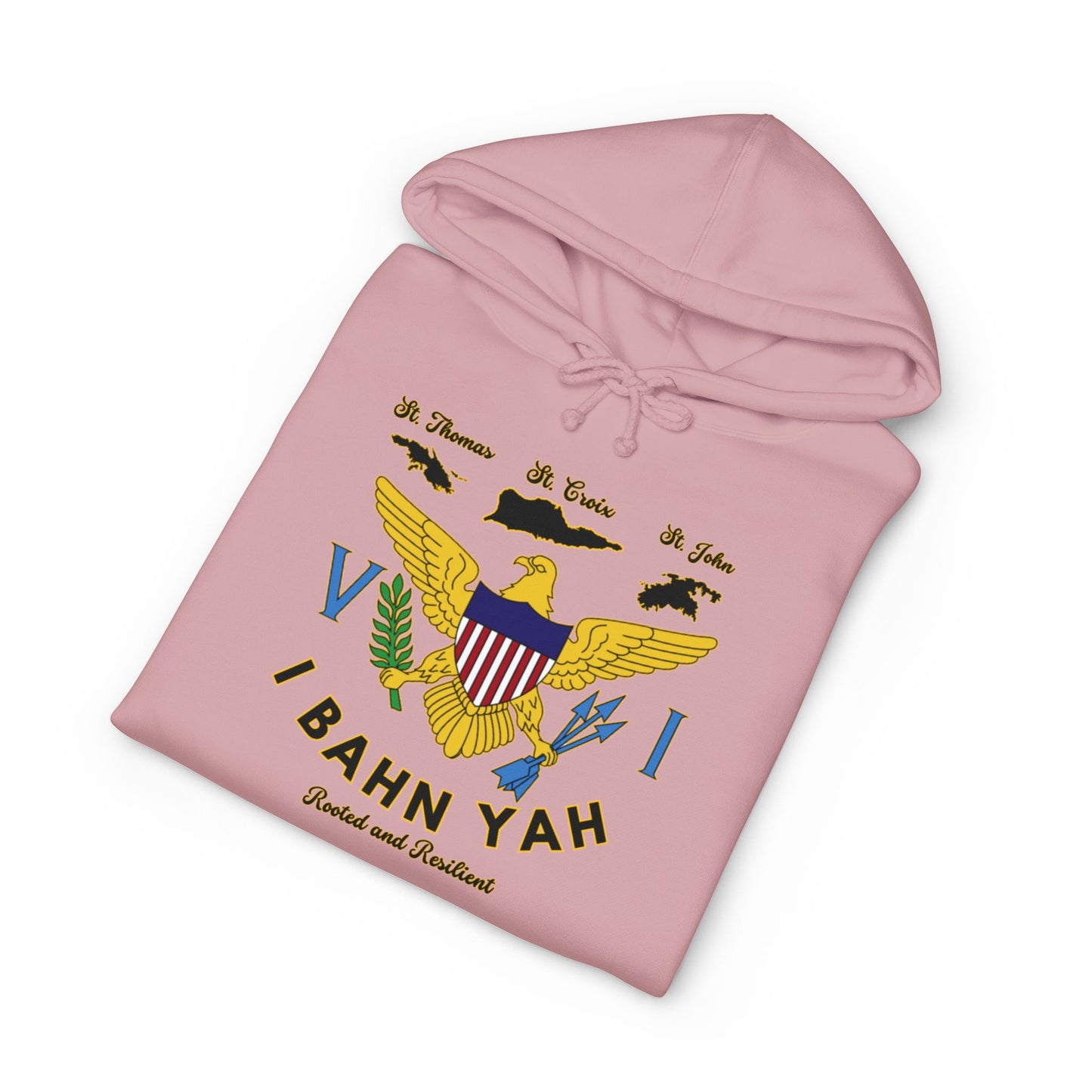 I Bahn Yah Hoodie - Caribbean Backyard Vibes Heavyweight Sweatshirt