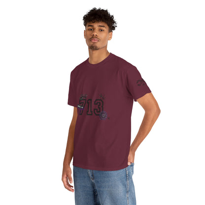 713 Clutch Graphic Tee — Houston Pride Sports Number Shirt