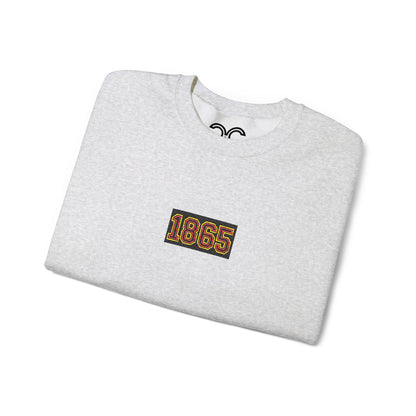 Juneteenth 1865 Crewneck Sweatshirt - Gold Red Black Green Colors